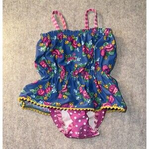 Matilda Jane Girls Size 18-24 Month Floral One Piece Swimsuit